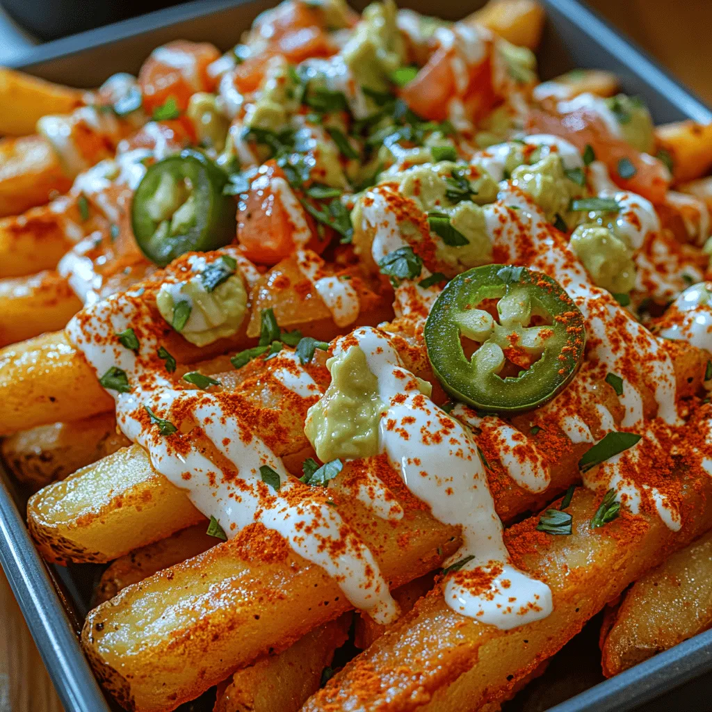 Loaded Nacho Fries have emerged as a beloved dish that captivates food lovers worldwide. This delectable creation perfectly marries the crispy, golden goodness of fries with the bold and flavorful toppings typically found on classic nachos. Ideal for gatherings, casual nights in, or even as a game-day snack, Loaded Nacho Fries provide a versatile canvas that can be customized to suit a variety of palates. Whether you’re indulging in a vegetarian version or adding a meaty twist, this dish is sure to please everyone at the table.