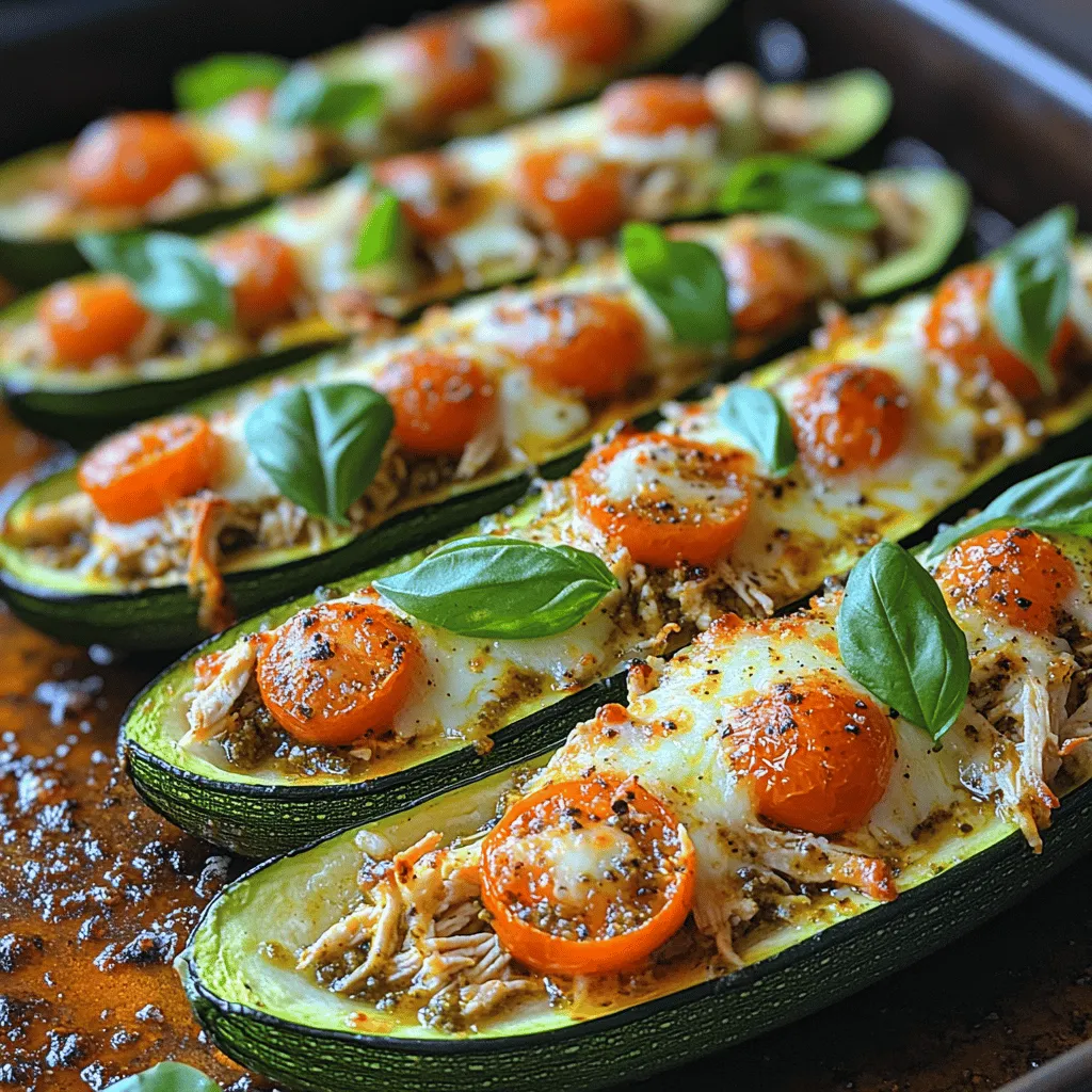 If you’re looking for a flavorful, healthy dish that’s easy to prepare and bound to impress, look no further than delicious chicken pesto zucchini boats. This recipe not only showcases the versatility of zucchini but also offers a delightful blend of savory flavors that are both satisfying and nutritious. Zucchini boats are a fantastic way to enjoy a low-carb meal while incorporating fresh ingredients, making them a popular choice among health-conscious eaters and busy individuals alike.