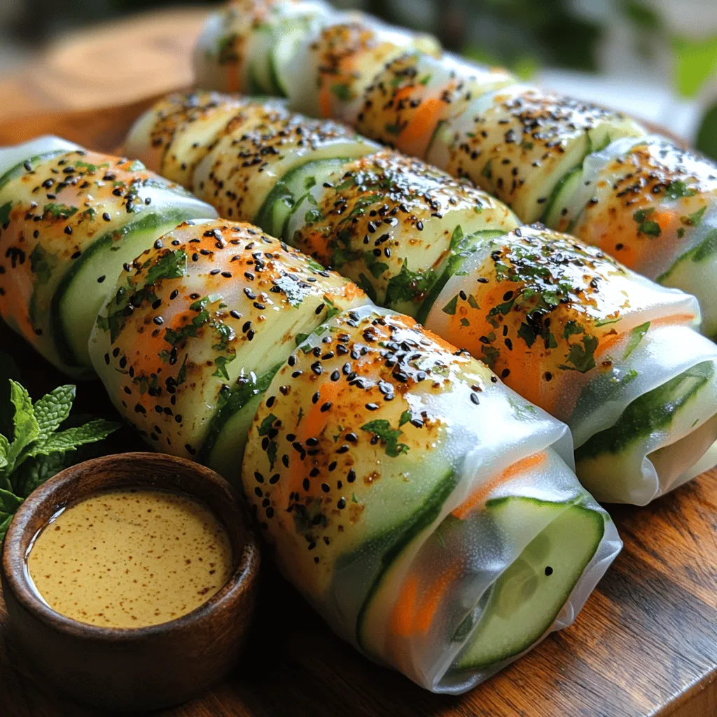 As the sun shines brighter and temperatures rise, there's nothing quite like a light and refreshing dish to cool down those warm summer days. Enter summer rolls—an iconic dish that perfectly embodies the essence of summer, blending fresh ingredients with vibrant flavors. These delightful rolls are not only visually appealing but are also a healthy choice for any meal. Packed with nutritious ingredients like cucumber, avocado, and aromatic herbs, these summer rolls are a celebration of freshness and flavor that can be enjoyed as an appetizer, snack, or light meal.