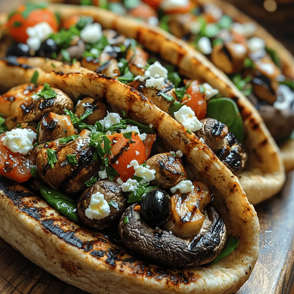 In a culinary landscape that increasingly embraces plant-based options, grilled mushroom pita pockets stand out as a vibrant and satisfying dish. These pockets are not only visually appealing but also packed with flavors and nutrients, making them a fantastic choice for anyone looking to incorporate more vegetables into their diet. The earthy richness of mushrooms combined with the freshness of herbs and spices creates a delightful balance that can satisfy even the most discerning palates.