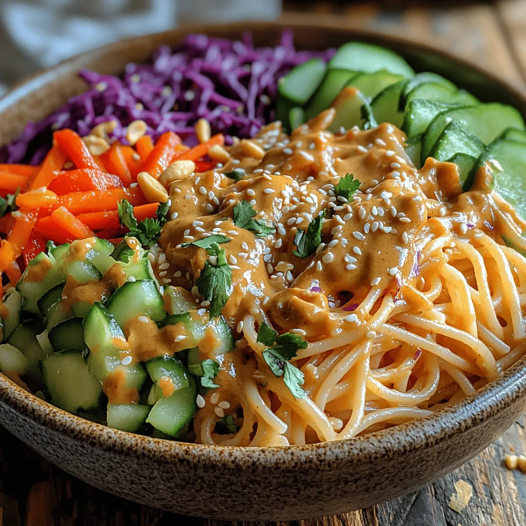 In recent years, noodle bowls have taken the culinary world by storm, becoming a staple in many modern kitchens. Their appeal lies in the delightful combination of flavors, textures, and vibrant colors that appeal to both the eyes and the palate. Whether you’re enjoying a comforting meal at home or seeking a quick yet satisfying option for lunch or dinner, noodle bowls provide a versatile platform for creativity. Among the myriad of variations available, Cozy Peanut Noodle Veggie Bowls stand out as a particularly nutritious and satisfying meal option.