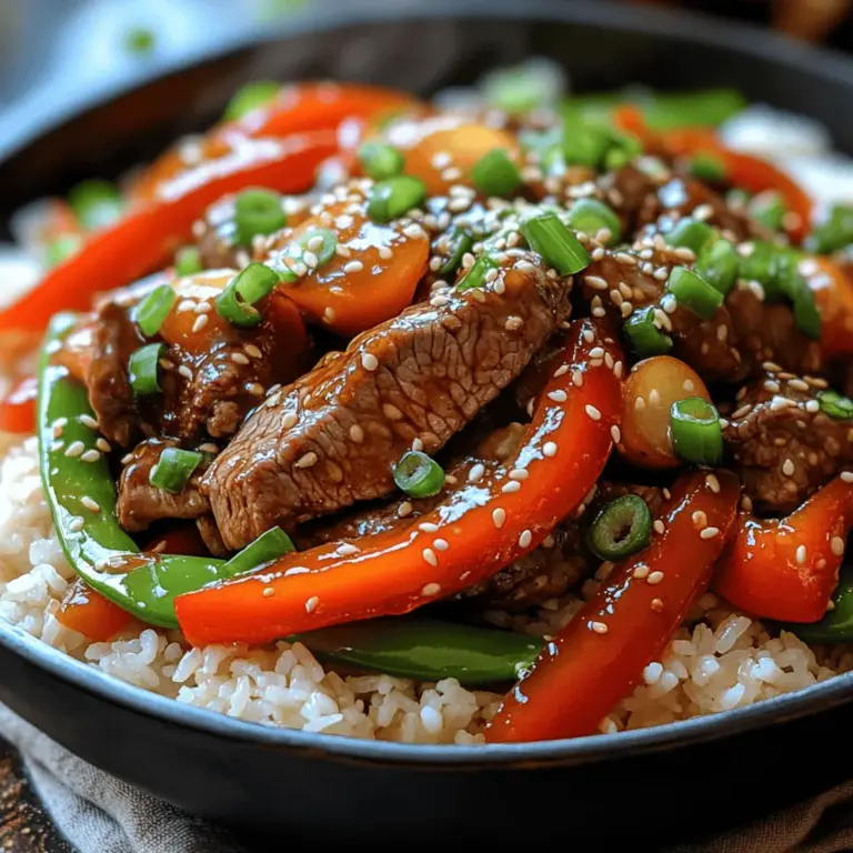 The Sizzle & Spice Beef Stir-Fry is a culinary masterpiece that combines the rich flavors of tender beef with vibrant vegetables, all cooked to perfection in a matter of minutes. This dish is not only a feast for the eyes but also a celebration of textures and tastes that will tantalize your taste buds. Stir-fries have gained immense popularity in contemporary cuisine, and for good reason: they are quick, versatile, and adaptable to various dietary preferences. Whether you're a busy professional seeking a speedy weeknight dinner or a culinary enthusiast eager to experiment with bold flavors, this beef stir-fry is the perfect dish to add to your repertoire.