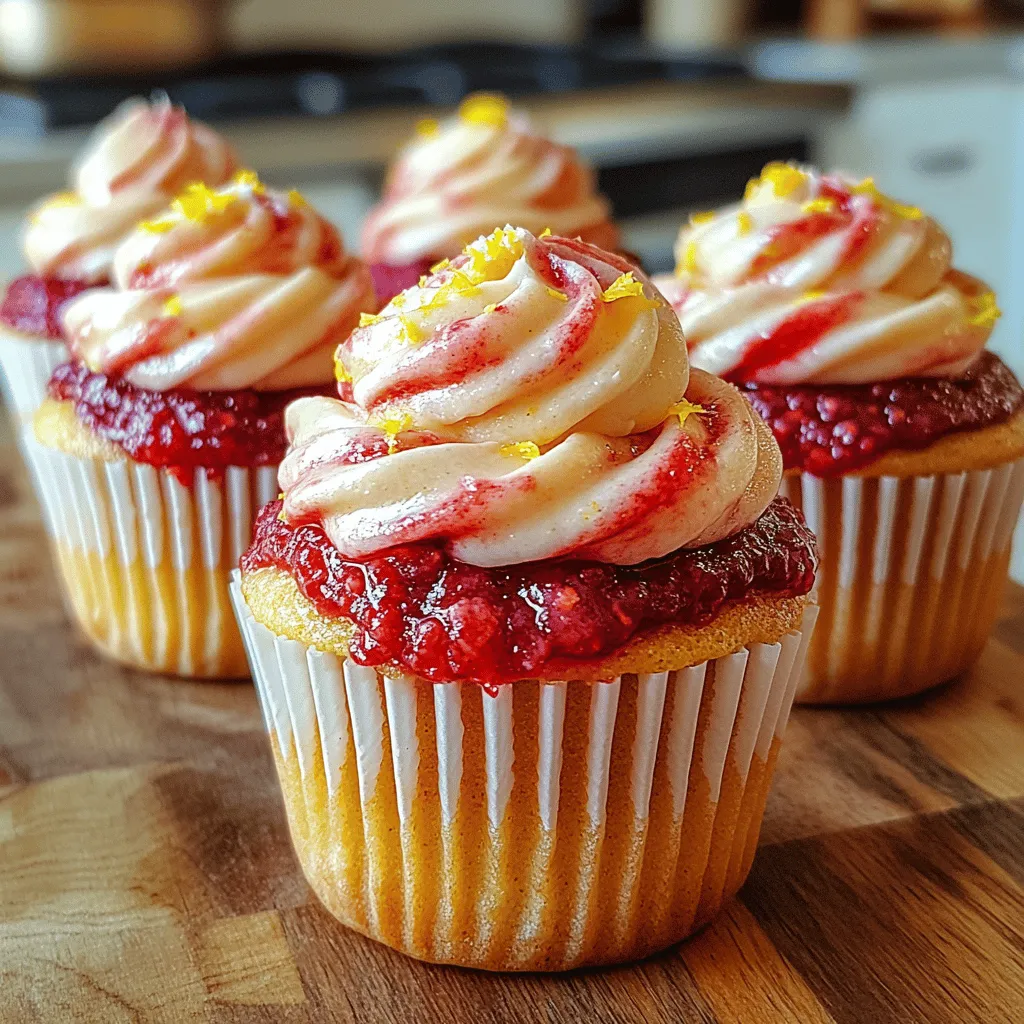 In baking, the harmony of flavors is crucial; the right combination can elevate a simple recipe into something extraordinary. The tartness of lemon complements the sweetness of sugar, while the fresh raspberries add a burst of flavor that brightens the entire cupcake. This balance of sweet and tart not only tantalizes the taste buds but also creates a visual feast with the vibrant colors of the raspberries swirling through the light yellow batter.