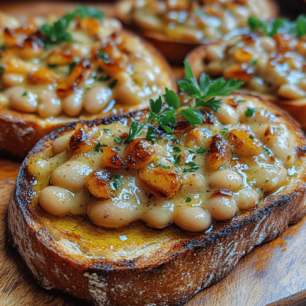 In a world where snacks and light meals are often laden with unhealthy ingredients, finding a healthy yet satisfying option can be a challenge. Enter Savory Roasted Garlic White Bean Toast—a dish that beautifully marries flavor with health benefits. This delectable recipe not only satisfies your cravings but also offers a nutritious boost, making it the perfect choice for any time of the day. Whether you're hosting a gathering, looking for a quick bite, or seeking a light dinner option, this toast can easily fit into any occasion.