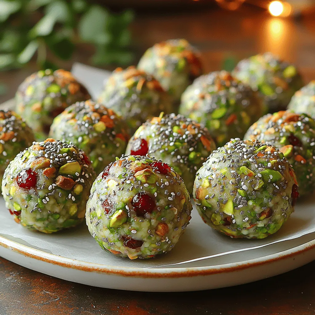 In today's fast-paced world, finding healthy snack options can often feel like a daunting task. Yet, energy balls have emerged as a popular solution, offering a quick and nutritious way to satisfy hunger between meals. These bite-sized treats are not only delicious but also versatile, making them perfect for a post-workout boost, a midday snack, or even a sweet indulgence without the guilt. Among the myriad of flavor combinations available, Pistachio Cranberry Energy Bliss Balls stand out as a delightful fusion of taste and nutrition, combining the rich, nutty flavor of pistachios with the tart sweetness of cranberries.