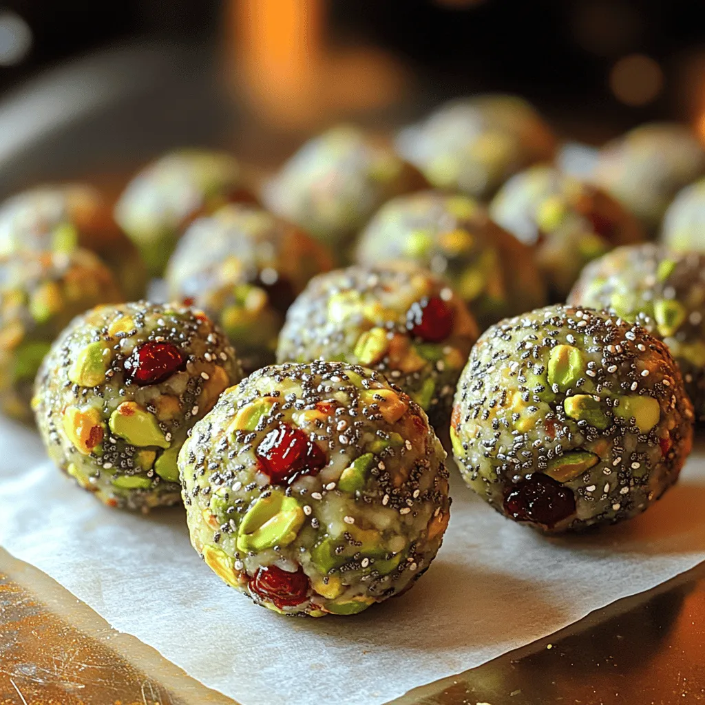 In today's fast-paced world, finding healthy snack options can often feel like a daunting task. Yet, energy balls have emerged as a popular solution, offering a quick and nutritious way to satisfy hunger between meals. These bite-sized treats are not only delicious but also versatile, making them perfect for a post-workout boost, a midday snack, or even a sweet indulgence without the guilt. Among the myriad of flavor combinations available, Pistachio Cranberry Energy Bliss Balls stand out as a delightful fusion of taste and nutrition, combining the rich, nutty flavor of pistachios with the tart sweetness of cranberries.