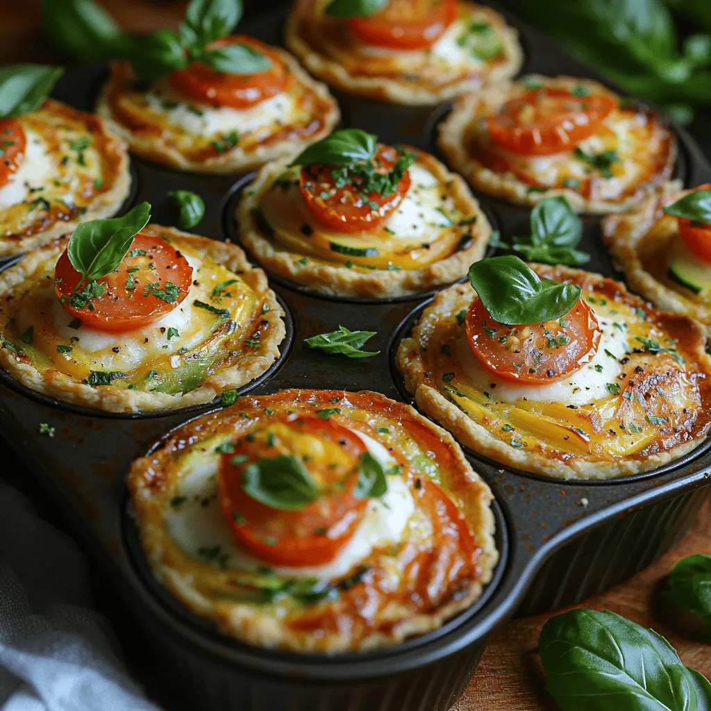 As summer arrives and gardens burst with fresh produce, there’s no better way to celebrate the season than with a delightful dish that showcases the vibrant flavors of the season. Enter the Mini Summer Veggie Quiches, a perfect blend of nutrition, flavor, and convenience that makes them an ideal choice for any summer gathering. Whether you are hosting a brunch with friends, looking for a light lunch option, or planning ahead for meal prep, these mini quiches offer a versatile solution that is both delicious and visually appealing.