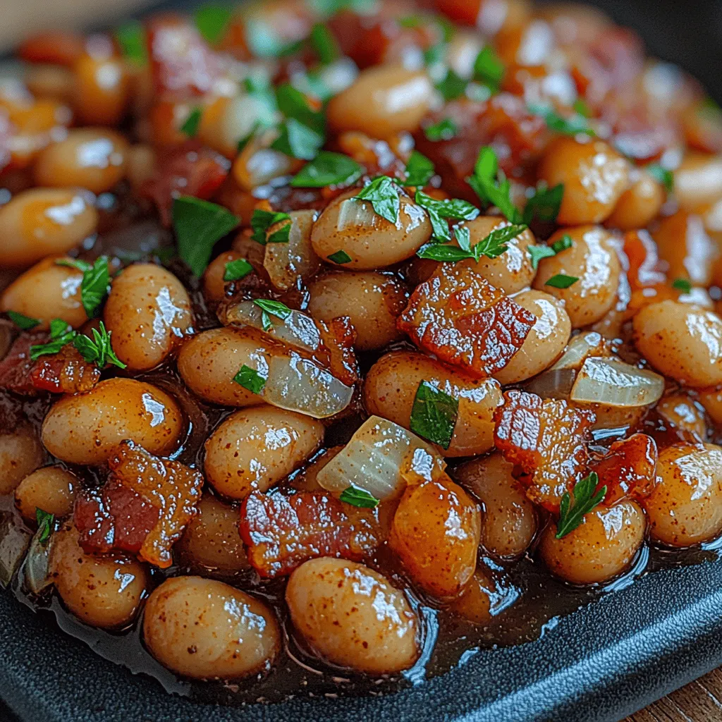 Maple Bacon Baked Beans Recipe
