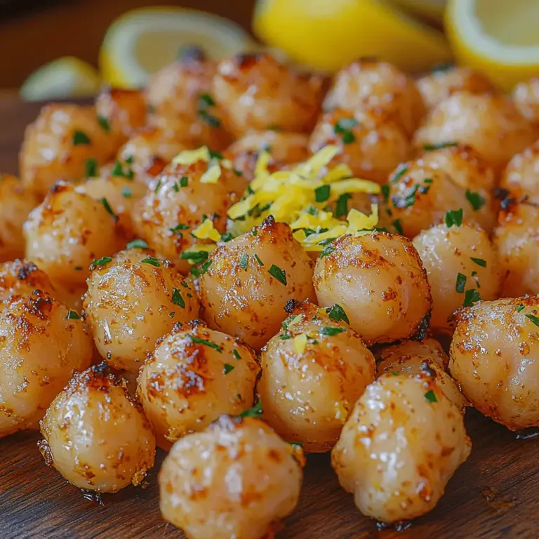 In recent years, plant-based snacking has surged in popularity, driven by a growing awareness of health and sustainability. As more individuals seek alternatives to traditional snacks, options that are both nutritious and satisfying have become essential. Roasted chickpeas have emerged as a standout choice, offering a crunchy texture and a flavor that can easily be tailored to individual preferences. Among the many variations, Zesty Lemon Garlic Roasted Chickpeas shine as a particularly delightful option, combining the bright zestiness of lemon with the savory depth of garlic.