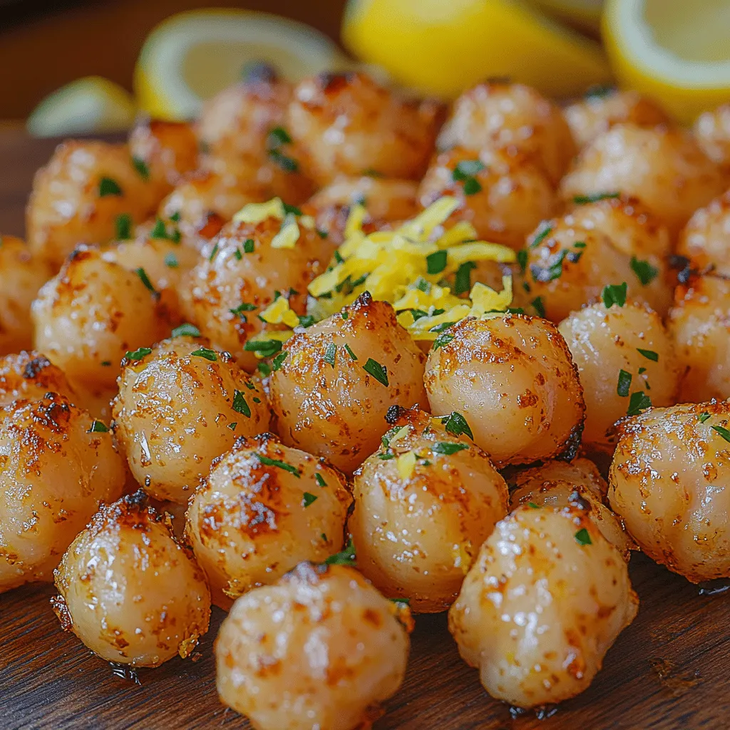 In recent years, plant-based snacking has surged in popularity, driven by a growing awareness of health and sustainability. As more individuals seek alternatives to traditional snacks, options that are both nutritious and satisfying have become essential. Roasted chickpeas have emerged as a standout choice, offering a crunchy texture and a flavor that can easily be tailored to individual preferences. Among the many variations, Zesty Lemon Garlic Roasted Chickpeas shine as a particularly delightful option, combining the bright zestiness of lemon with the savory depth of garlic.