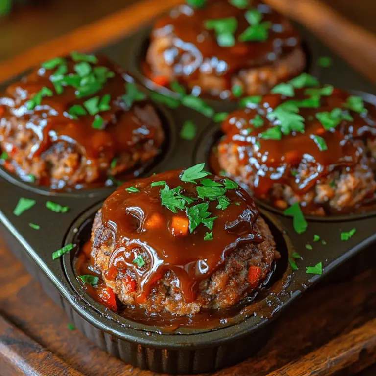 Meatloaf has long held a special place in American cuisine, often associated with home-cooked meals and family gatherings. Its versatility allows for a myriad of variations, from classic loaf shapes to more creative formats. Transforming traditional meatloaf into muffin form not only adds a playful twist but also enhances its appeal for busy households. Each muffin serves as a perfect portion, making it easy to serve and enjoy while also helping to minimize waste.