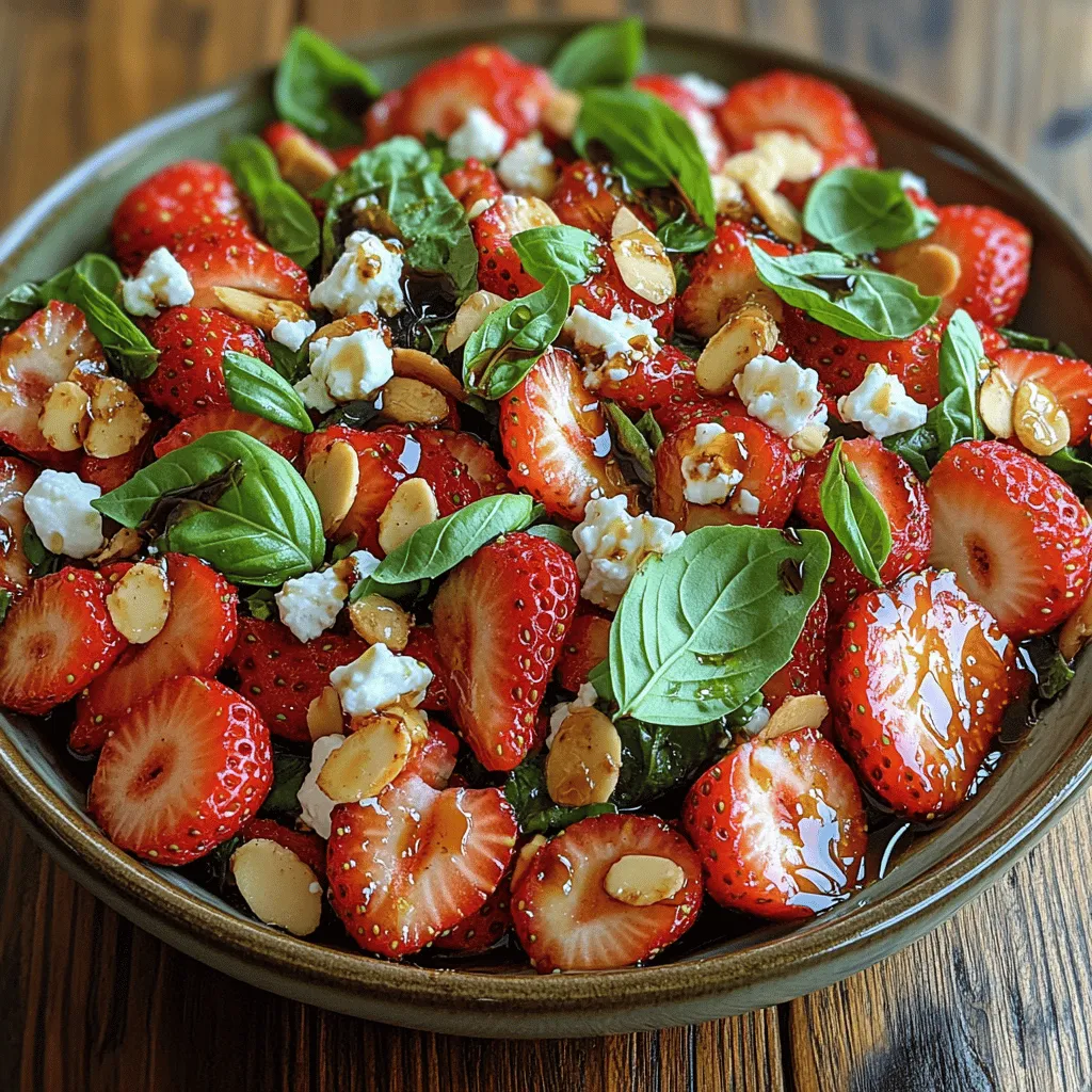 Strawberries are known for their sweet, juicy flesh, while basil brings an aromatic, peppery note that adds depth to any dish. Together, they create a symphony of flavors that dance on the palate. The natural sweetness of the strawberries balances perfectly with the herbaceous freshness of the basil, making each bite a delightful experience. This unique pairing is a celebration of fresh ingredients, and it exemplifies how combining contrasting flavors can elevate a simple dish into something extraordinary.