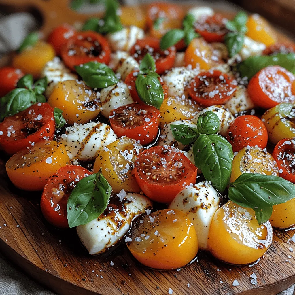 The Caprese salad, with its vibrant colors and fresh flavors, is a timeless classic that hails from the picturesque island of Capri, Italy. Traditionally composed of just three main ingredients—ripe tomatoes, fresh mozzarella, and fragrant basil—this dish embodies the essence of Italian cuisine: simplicity and quality. As we dive into the world of the Caprese salad, we’ll explore an exciting twist on this beloved dish, enhancing its classic foundation with the use of heirloom tomatoes and buffalo mozzarella.
