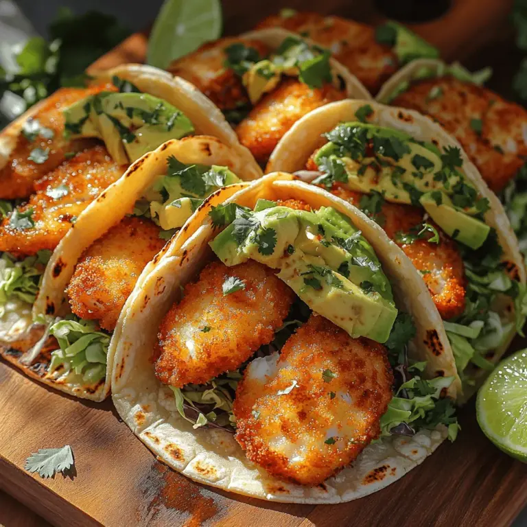Fish tacos are a beloved dish that beautifully combines fresh flavors and satisfying textures. Originating from the coastal regions of Mexico, these delightful morsels have made their way into the hearts and kitchens of food lovers around the world. Traditionally featuring flaky white fish, vibrant toppings, and a zesty sauce, fish tacos offer a refreshing and satisfying meal option. With the rise in popularity of air fryers, making crispy fish tacos has never been easier or healthier. This innovative cooking method allows you to achieve that coveted crunch without the excess oil typically used in frying, making it a fantastic choice for health-conscious eaters.