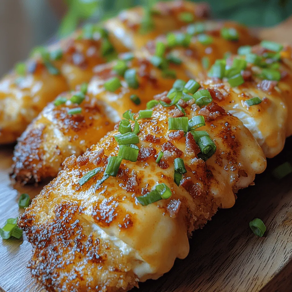 Crack Chicken Tenders have quickly become a beloved dish in many kitchens across the United States. These tenders are not just a feast for the eyes; they offer an irresistible combination of creamy, cheesy filling encased in a perfectly crispy coating. The appeal of Crack Chicken Tenders lies in their rich flavor profile and versatile nature, making them an ideal choice for various occasions. Whether you’re planning a family dinner, looking for a crowd-pleasing appetizer, or seeking the perfect party snack, these tenders are sure to impress.