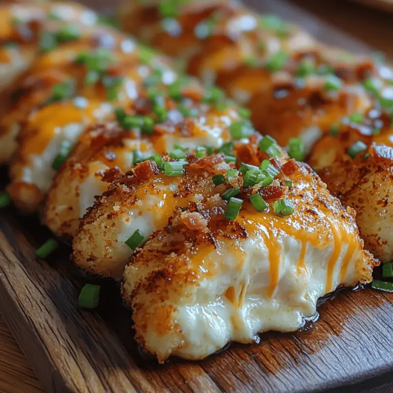 Crack Chicken Tenders have quickly become a beloved dish in many kitchens across the United States. These tenders are not just a feast for the eyes; they offer an irresistible combination of creamy, cheesy filling encased in a perfectly crispy coating. The appeal of Crack Chicken Tenders lies in their rich flavor profile and versatile nature, making them an ideal choice for various occasions. Whether you’re planning a family dinner, looking for a crowd-pleasing appetizer, or seeking the perfect party snack, these tenders are sure to impress.