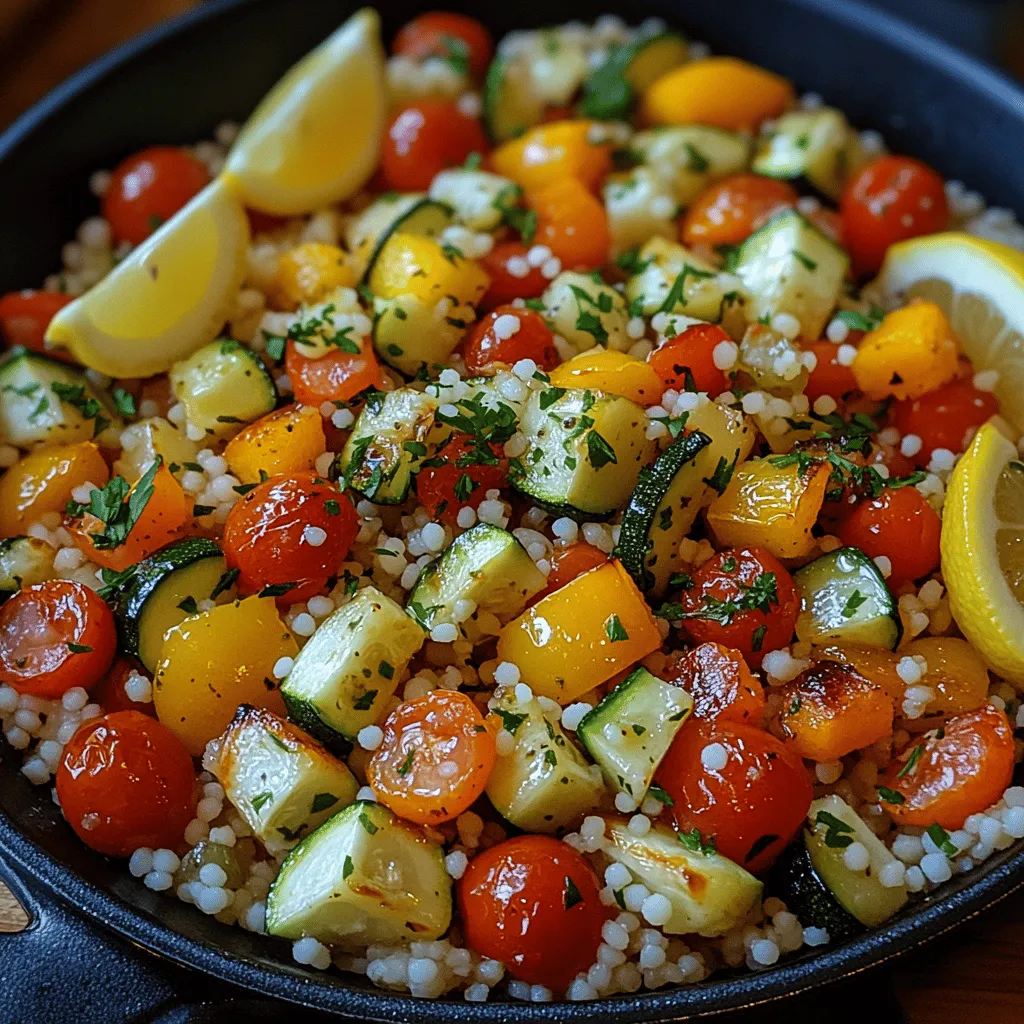 In the ever-evolving world of culinary delights, the roasted veggie couscous skillet stands out as a vibrant, nutritious, and easy-to-make dish that caters to a variety of dietary preferences. This dish is not only appealing to health-conscious eaters but also to vegetarians and anyone seeking a quick and satisfying weeknight meal. The beauty of the roasted veggie couscous skillet lies in its versatility; it can be customized based on seasonal vegetables, personal tastes, and pantry staples.