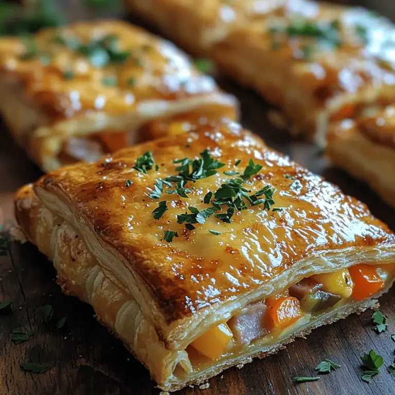 Breakfast is often heralded as the most important meal of the day, setting the tone for our energy levels, mood, and productivity. A well-balanced breakfast can enhance cognitive function and keep us fueled for the day ahead. However, in our fast-paced lives, many of us find ourselves rushing through breakfast or skipping it altogether. This is where the Savory Breakfast Stuffed Puff Pastry Bars come into play—a delicious, creative, and easy breakfast option that not only satisfies hunger but also delights the palate.