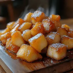There's something undeniably comforting about homemade treats, particularly when they evoke nostalgia and delight the senses. Among these sweet indulgences, apple fritter bites stand out as a deliciously tempting option. These bite-sized morsels blend the warmth of spiced apples with a light, fluffy batter, creating an irresistible combination that is perfect for breakfast, snacks, or even dessert.