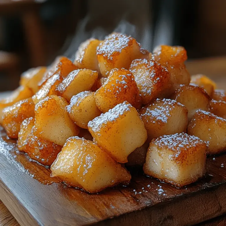 There's something undeniably comforting about homemade treats, particularly when they evoke nostalgia and delight the senses. Among these sweet indulgences, apple fritter bites stand out as a deliciously tempting option. These bite-sized morsels blend the warmth of spiced apples with a light, fluffy batter, creating an irresistible combination that is perfect for breakfast, snacks, or even dessert.