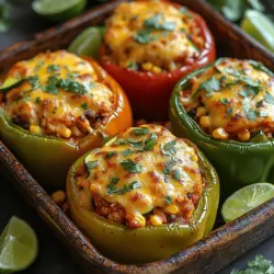 Are you on the lookout for a vibrant, flavorful meal that’s both satisfying and nutritious? Look no further than spicy chicken fajita stuffed peppers! This dish combines the best of both worlds—delicious and hearty enough to satisfy your hunger while also being wholesome and packed with nutrients. Fajita stuffing and bell peppers come together to create a delightful fusion of flavors that will tantalize your taste buds.