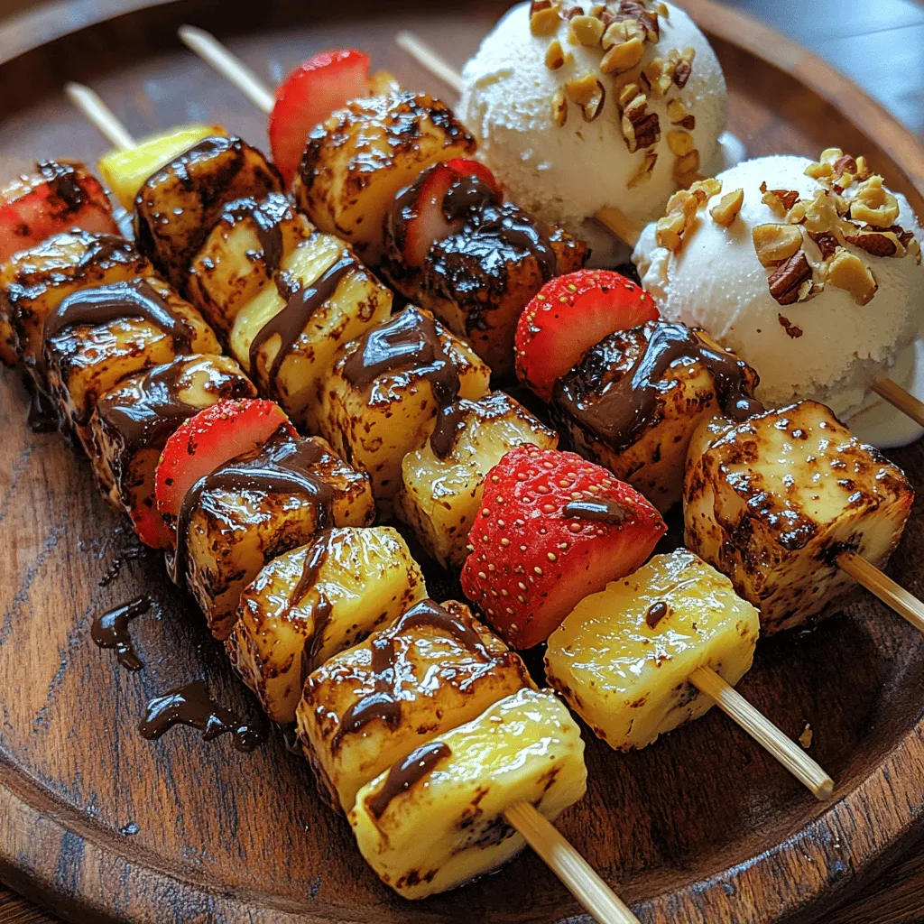 Kabobs have surged in popularity as a creative way to present food, and desserts are no exception. These skewered delights provide a unique twist on traditional desserts, making them visually appealing and incredibly easy to serve. The kabob format encourages a sense of playfulness, inviting people to grab a stick and indulge in a variety of flavors and textures.
