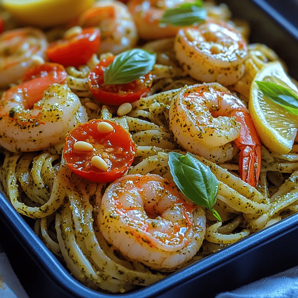 To truly appreciate the Pesto Shrimp Pasta Delight, it’s essential to understand the core ingredients that bring this dish to life. Each component not only contributes to the overall flavor but also packs a nutritional punch, making this dish a wholesome choice for a variety of dietary preferences.