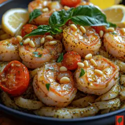 To truly appreciate the Pesto Shrimp Pasta Delight, it’s essential to understand the core ingredients that bring this dish to life. Each component not only contributes to the overall flavor but also packs a nutritional punch, making this dish a wholesome choice for a variety of dietary preferences.