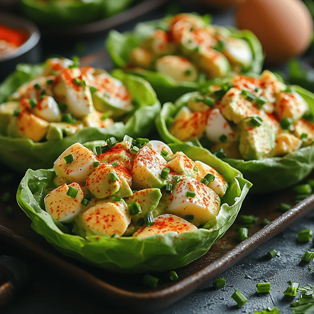 In the world of healthy eating, the creamy avocado egg salad lettuce cups stand out as a delightful and nutritious choice. This recipe offers a refreshing twist on traditional egg salad, combining the rich creaminess of ripe avocados with the satisfying protein of eggs. Perfect for a light lunch, a picnic, or an elegant brunch, these lettuce cups not only tantalize the taste buds but also bring a burst of color and freshness to your table.