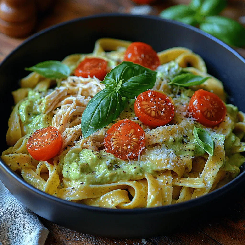 In the world of culinary creations, few dishes can boast the perfect blend of comfort and nutrition quite like Creamy Chicken Avocado Pasta. This delightful recipe features rich, creamy textures paired with vibrant flavors, making it an irresistible option for those seeking a satisfying meal. Whether you’re preparing a cozy dinner for two or feeding a family on a busy weeknight, this dish effortlessly combines convenience and gourmet appeal.