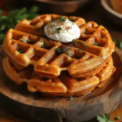 In the world of breakfast, waffles have long been a beloved staple, often associated with sweet toppings like syrup, fruits, and whipped cream. However, the culinary landscape is evolving, and the traditional waffle is undergoing a delicious transformation. Enter savory sweet potato waffles—a delightful and nutritious option that blends the natural sweetness of sweet potatoes with savory ingredients, creating a perfect balance of flavors. These waffles not only offer a unique twist on the classic breakfast dish but also pack a nutritional punch, making them an ideal choice for any meal of the day.