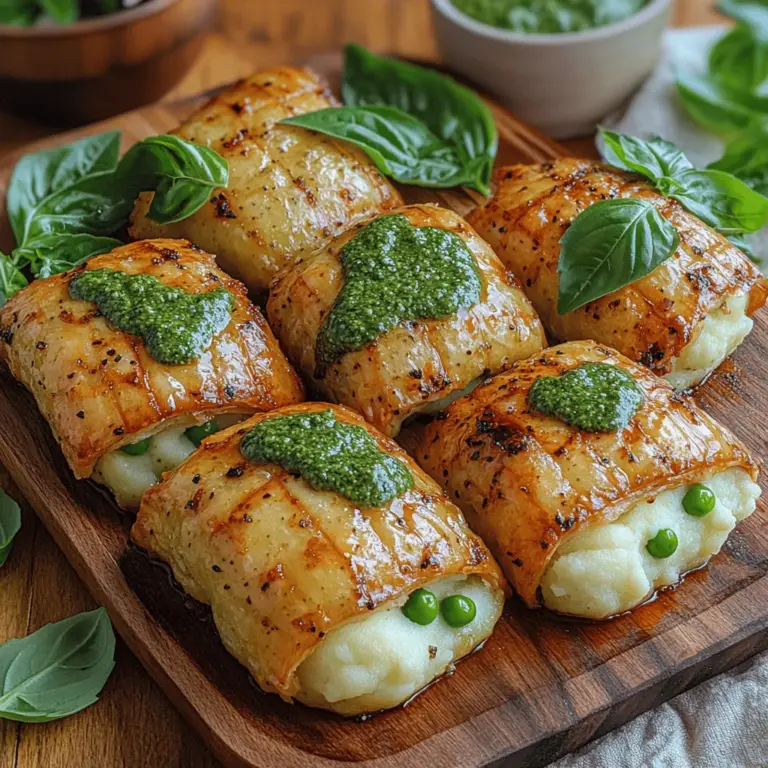 In the world of culinary delights, few things tantalize the taste buds quite like a perfectly crafted pocket filled with savory goodness. Enter the Pesto Pea Potato Pockets—a delightful fusion of flavors that combines the creaminess of potatoes with the vibrant freshness of peas and the aromatic richness of basil pesto. This unique dish is not just a treat for the palate; it also serves as a versatile option for families and food enthusiasts alike, making it a great snack or a satisfying main course.