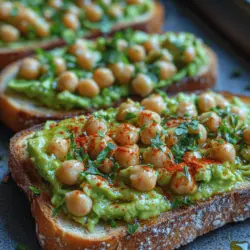 As we dive into the recipe, it’s essential to highlight the health benefits of our star ingredients: avocados and chickpeas.