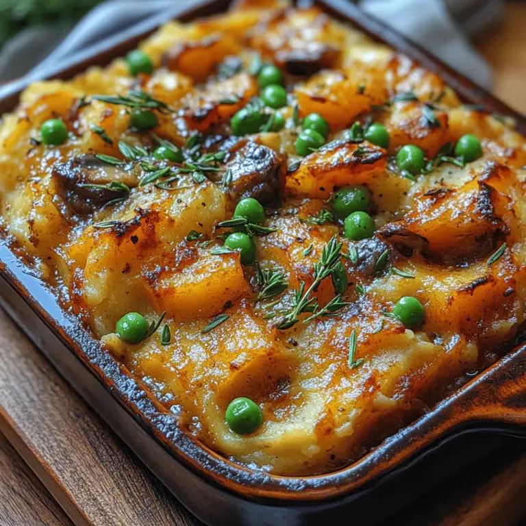 In a world where plant-based diets are gaining traction, finding satisfying and delicious meals can be a delightful journey. The Hearty Vegan Shepherd's Pie Delight is an ideal representation of how vibrant and fulfilling vegan cuisine can be. This comforting dish, rooted in tradition, offers a rich filling of lentils and vegetables topped with creamy mashed potatoes. It’s not only a feast for the palate but also a nourishing option for those looking to enjoy a wholesome meal without animal products.