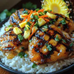 Aloha BBQ Chicken Delight: A Tropical Taste of Summer
