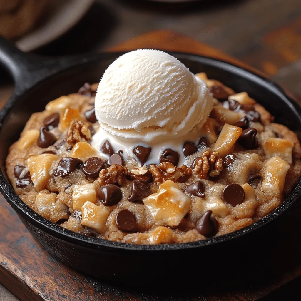 So, what exactly is a skillet cookie? Unlike traditional cookies that are baked individually on a cookie sheet, a skillet cookie is a thick, chewy cookie baked in a cast-iron skillet or oven-safe pan. This method results in a unique texture that combines the soft, gooey center of a cookie with a slightly crisp outer edge, creating an irresistible contrast in every bite.