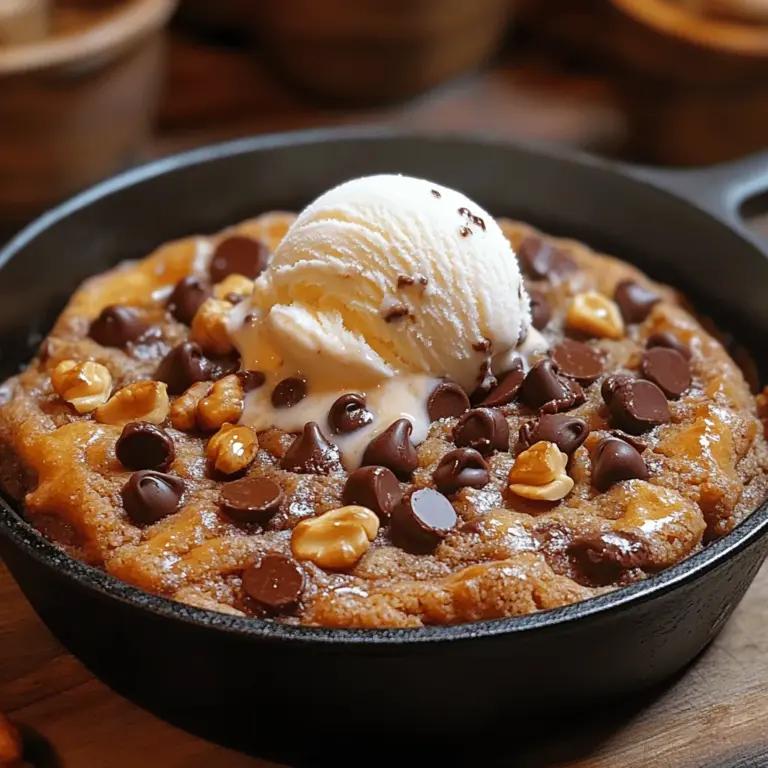 So, what exactly is a skillet cookie? Unlike traditional cookies that are baked individually on a cookie sheet, a skillet cookie is a thick, chewy cookie baked in a cast-iron skillet or oven-safe pan. This method results in a unique texture that combines the soft, gooey center of a cookie with a slightly crisp outer edge, creating an irresistible contrast in every bite.
