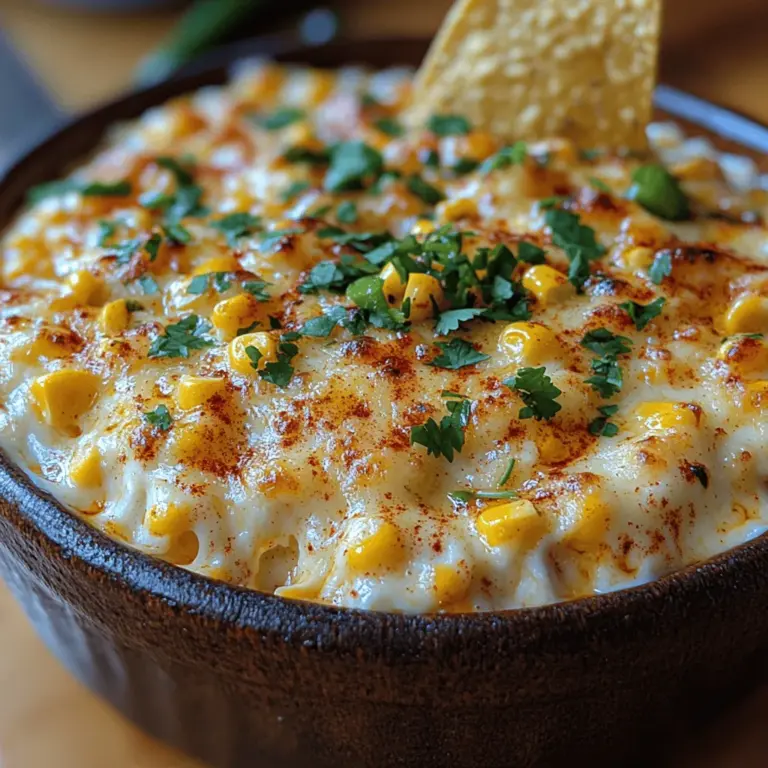 Cheese dips have an undeniable allure, captivating taste buds and bringing people together around a shared love for creamy, cheesy goodness. Among these delightful dips, the Melted Velvet Elote Cheese Dip stands out as a particularly enticing option. This rich and velvety concoction melds the flavors of traditional Mexican street corn with a decadent cheese blend, creating an irresistible appetizer that is perfect for gatherings and movie nights alike.