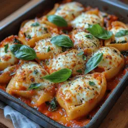 When it comes to comfort food, few dishes can rival the warm, hearty embrace of baked pasta. Among the myriad of Italian classics, Heavenly Baked Ricotta Stuffed Pasta Shells stand out as a quintessential favorite. This dish combines the rich flavors of creamy ricotta, melting mozzarella, and the nutritional goodness of fresh spinach, all enveloped in tender pasta shells. It’s a perfect meal for family gatherings, a cozy dinner for two, or even entertaining guests who appreciate the art of Italian cooking.