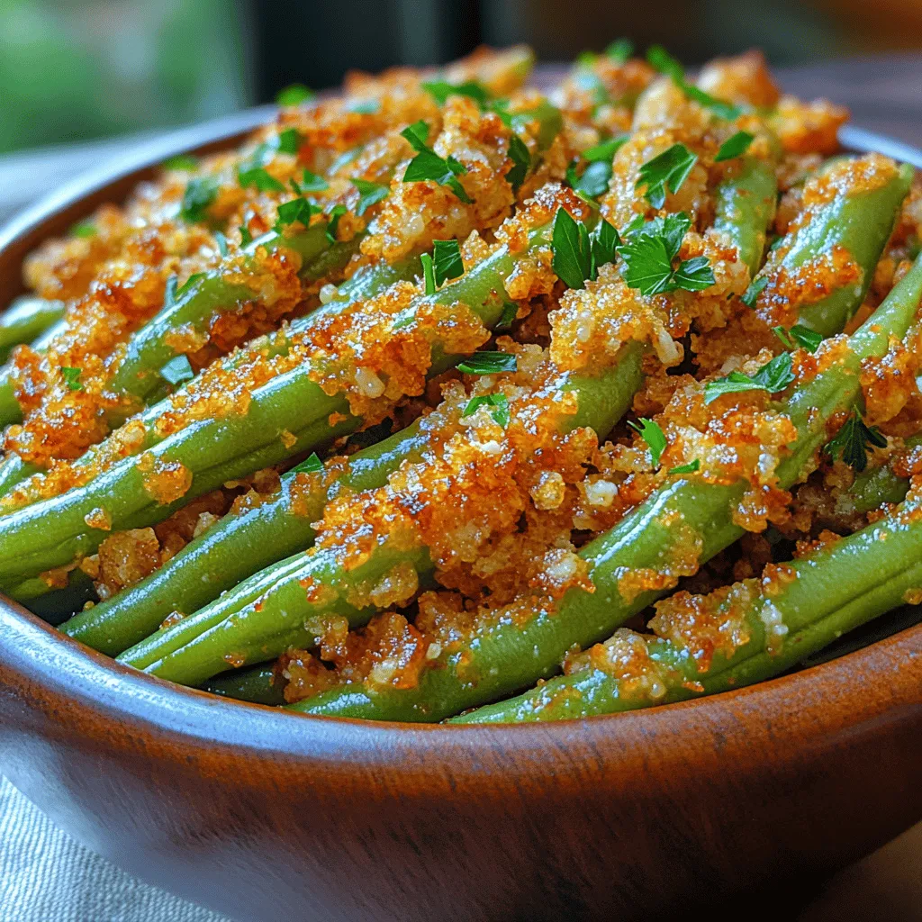 Are you searching for a delicious, healthy snack that satisfies your cravings without compromising your nutritional goals? Look no further than Crispy Garlic Parmesan Green Bean Fries! This innovative recipe transforms fresh green beans into crispy, flavorful fries that are perfect for dipping or enjoying on their own. The combination of garlic and Parmesan cheese creates a savory flavor profile that elevates the humble green bean, making it a standout dish that can impress even the most discerning palates.