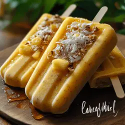 As the sun blazes overhead and temperatures soar, the craving for a refreshing treat becomes almost irresistible. What better way to cool down than with a delicious frozen dessert that not only tantalizes your taste buds but also offers nutritional benefits? Enter Tropical Bliss Frozen Pineapple Yogurt Pops. This delightful recipe combines the vibrant flavors of fresh pineapple with the creamy richness of yogurt and a zesty hint of lime. Each bite transports you to a tropical paradise, making it the perfect indulgence for hot summer days, outdoor gatherings, or simply as a fun treat for kids.