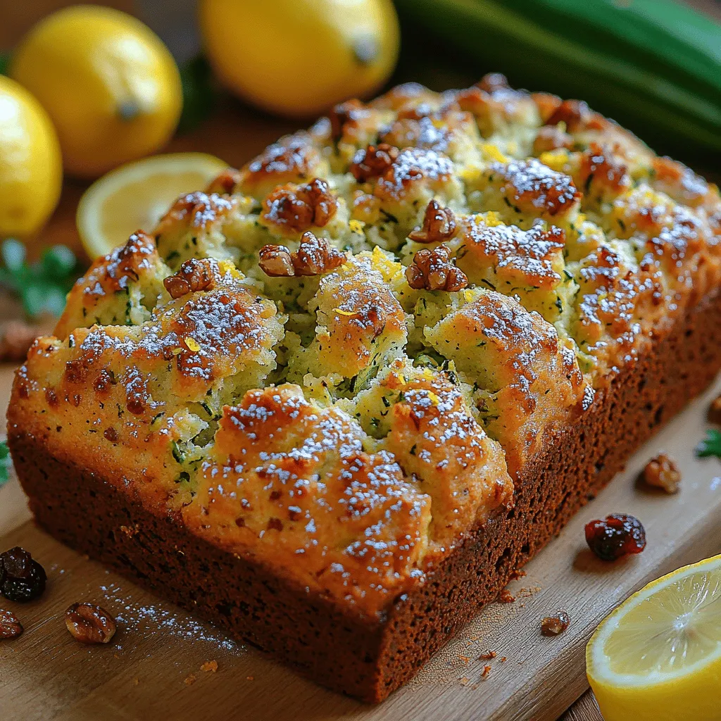 Zesty Lemon Zucchini Bread is a delightful twist on the classic quick bread that perfectly marries the fresh, subtle flavor of zucchini with the bright, tangy notes of lemon. This recipe is not only easy to make but also offers a perfect balance of flavors, making it a fantastic option for breakfast, snacks, or even dessert. The combination of moist zucchini and zesty lemon creates a refreshing treat that is sure to please the palate. In this article, we will delve into the ingredients that make this bread so special, the preparation process, and why this recipe is a must-try for any home baker looking to elevate their baking game.