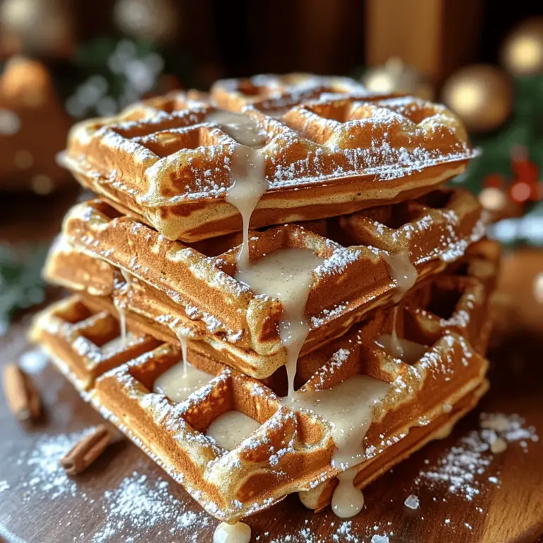 As the holiday season approaches, the warm and inviting scent of gingerbread fills the air, evoking cherished memories and traditions. This beloved spice blend, characterized by its sweet and spicy notes, is a staple in many festive celebrations across the globe. Gingerbread is not just reserved for cookies and houses; it can also be transformed into a delightful breakfast treat that brings comfort and joy to your morning routine. Enter gingerbread waffles – a unique twist on the classic gingerbread flavor that elevates your brunch experience.