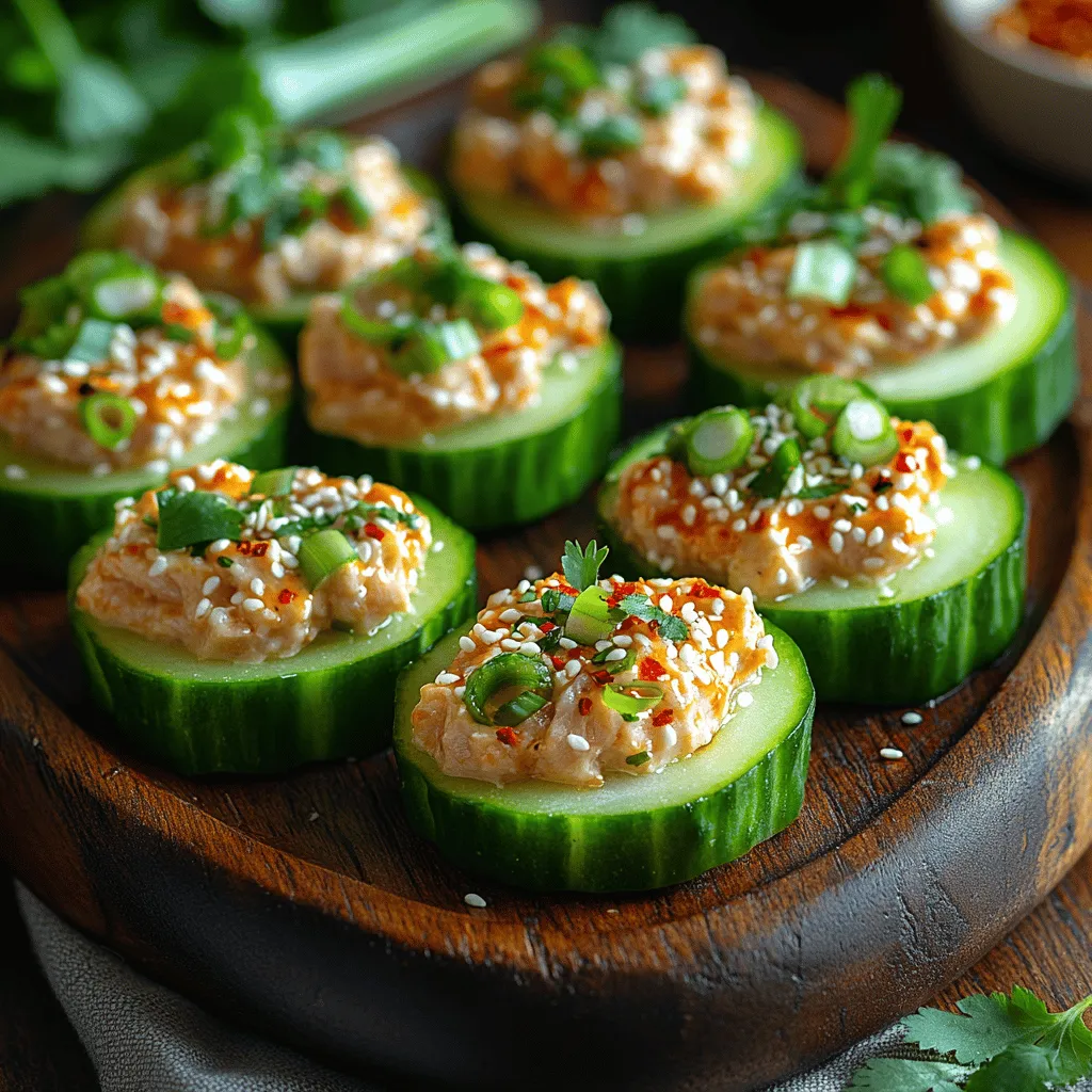 In a world where healthy eating is becoming increasingly essential, the demand for fresh and nutritious appetizers is on the rise. Refreshing snacks not only tantalize our taste buds but also provide the essential nutrients our bodies crave. Among the myriad of appetizer options available, Spicy Tuna Cucumber Bites stand out as a remarkable choice, blending vibrant flavors with health benefits. These delightful bites elevate the traditional tuna salad experience, transforming it into a visually appealing and satisfying snack.