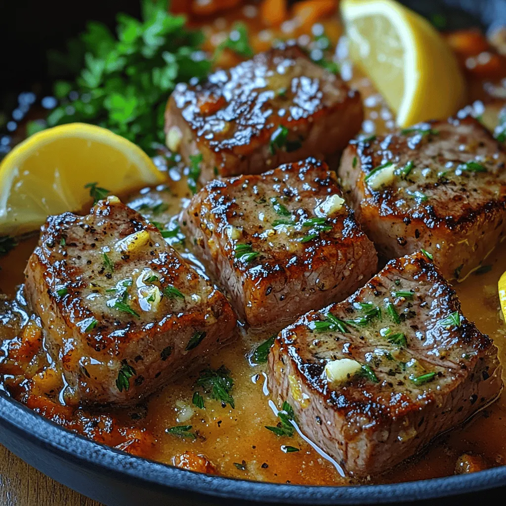 When it comes to satisfying meals that pack a punch of flavor, few dishes can compete with sizzling garlic butter steak bites. This versatile recipe is perfect for a variety of occasions, whether you're hosting a casual family dinner, throwing an elegant gathering, or simply indulging in a weeknight treat. The tender morsels of steak, seared to perfection and generously coated in a rich garlic butter sauce, create a mouthwatering combination that is hard to resist.