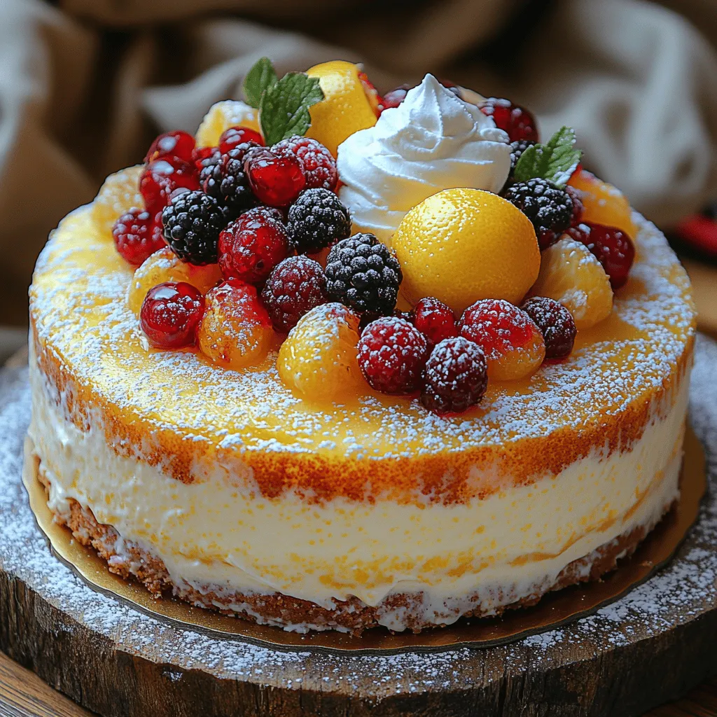Citrus desserts have a unique allure that captivates the senses. Their bright and tangy flavors can invigorate the palate, making them the perfect choice for any occasion, whether it’s a sun-soaked summer afternoon or a cozy winter gathering. Among these delightful treats, the Zesty Lemon Cream Dream Cake stands out as a quintessential example of a light and refreshing dessert that embodies the essence of citrus bliss. This cake not only tantalizes taste buds with its vibrant lemon flavor but also offers a creamy texture that leaves a lasting impression.