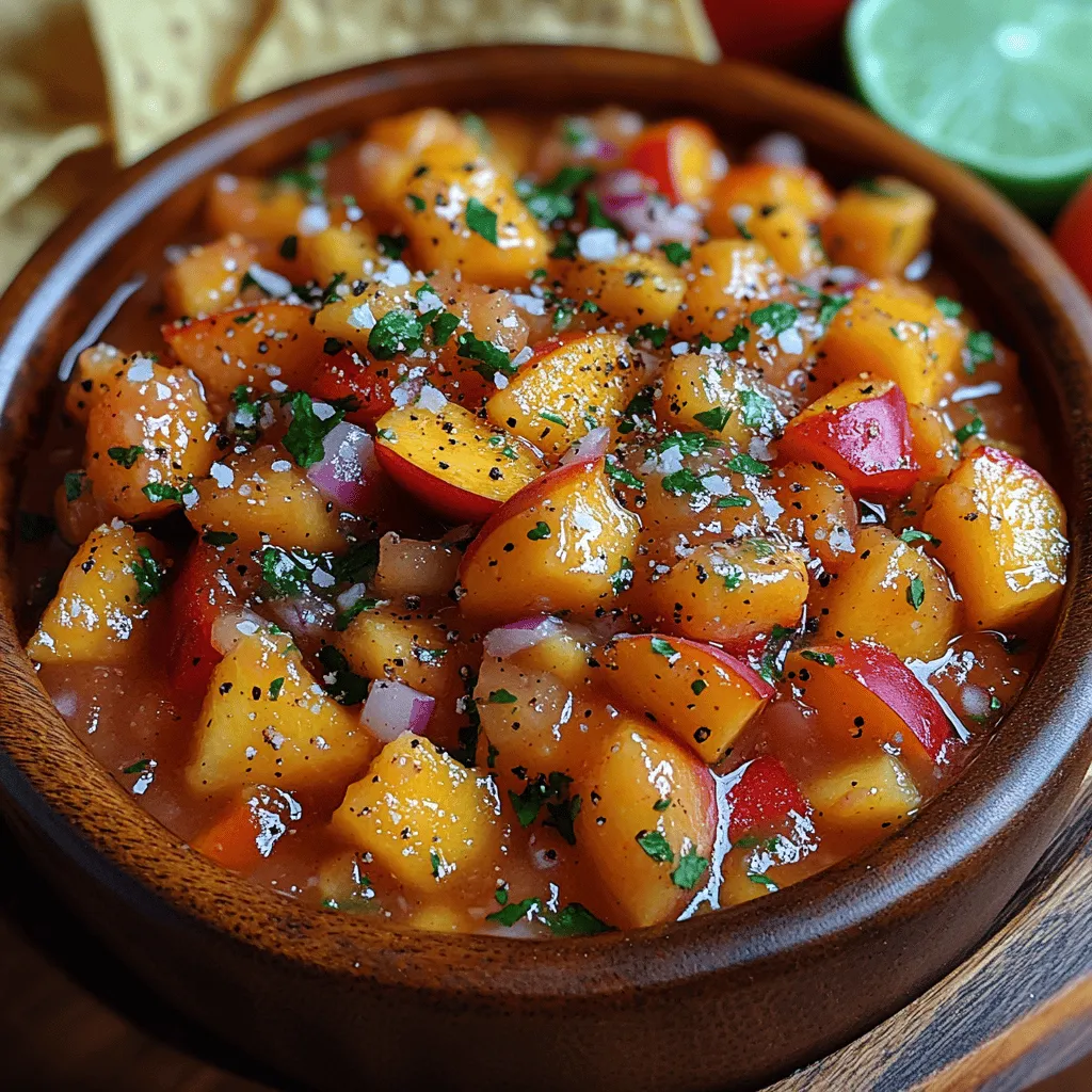 As the summer sun shines brightly, there's nothing quite like the taste of fresh fruits to invigorate your palate and enhance your meals. One of the most delightful ways to capture the essence of summer is through a vibrant and refreshing dish: Sweet Peach Salsa. This unique salsa is not just a condiment; it’s a celebration of seasonal flavors that can elevate any gathering, whether it's a backyard barbecue, a picnic, or a simple family dinner. Bursting with juicy peaches, zesty lime, and a touch of spice, Sweet Peach Salsa provides a perfect balance that excites the taste buds.