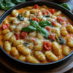 When it comes to weeknight dinners, few dishes can match the comforting allure of a creamy tomato gnocchi skillet. This dish combines the heartiness of tender gnocchi with a luscious, velvety tomato sauce, creating a meal that warms the soul and delights the taste buds. Whether you're feeding a family of picky eaters or entertaining friends, this recipe strikes the perfect balance between simplicity and indulgence, making it a go-to option for busy evenings.