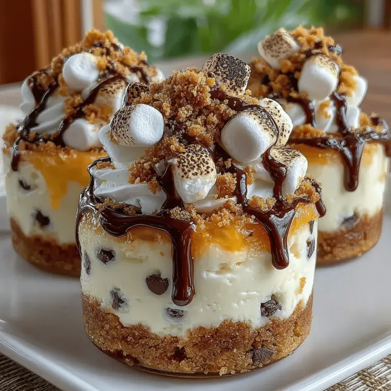 S’mores are more than just a delicious treat; they evoke memories of summer nights spent around a crackling campfire, surrounded by friends and family. The combination of gooey marshmallows, rich chocolate, and crunchy graham crackers has earned its place as a cherished classic in many households. However, as much as we love the traditional s'mores experience, the process of toasting marshmallows and assembling all the components can be a bit cumbersome, especially when you're craving that sweet indulgence without the hassle. Enter the no-bake s’mores cheesecake jar, a modern twist on the beloved campfire treat that captures all the nostalgic flavors while offering a simple, elegant presentation.