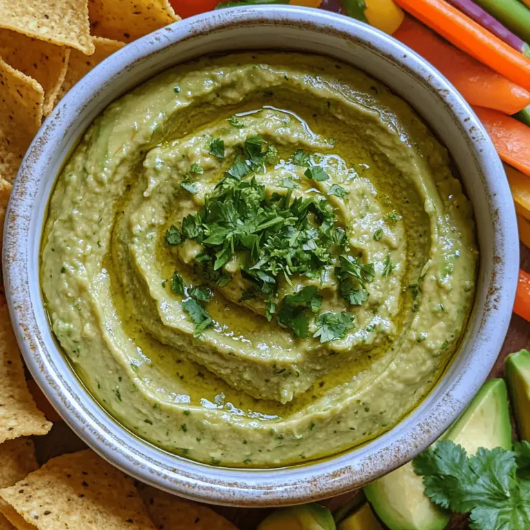 To create the perfect creamy avocado lime ranch dip, it’s essential to understand the role of each ingredient in the recipe. Each component not only contributes to the overall flavor but also enhances the dip's texture and nutritional value.